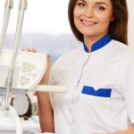 Dentist in her office - Top Dental PPO Negotiator